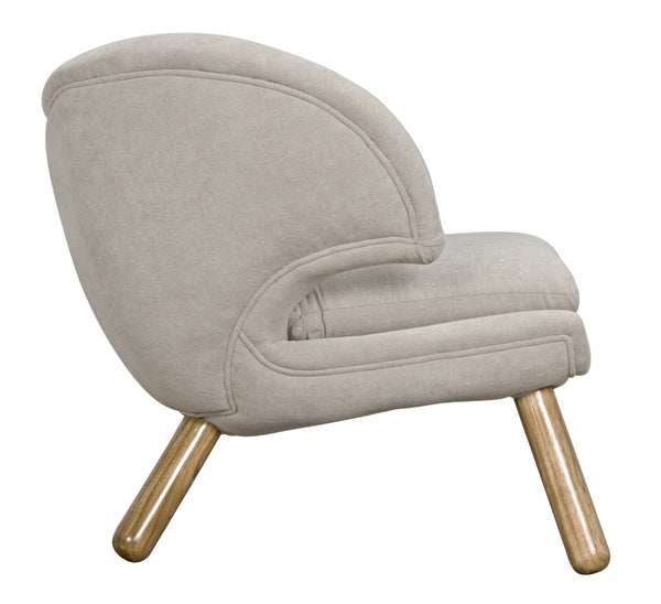 Valerie Chair with Wheat Fabric