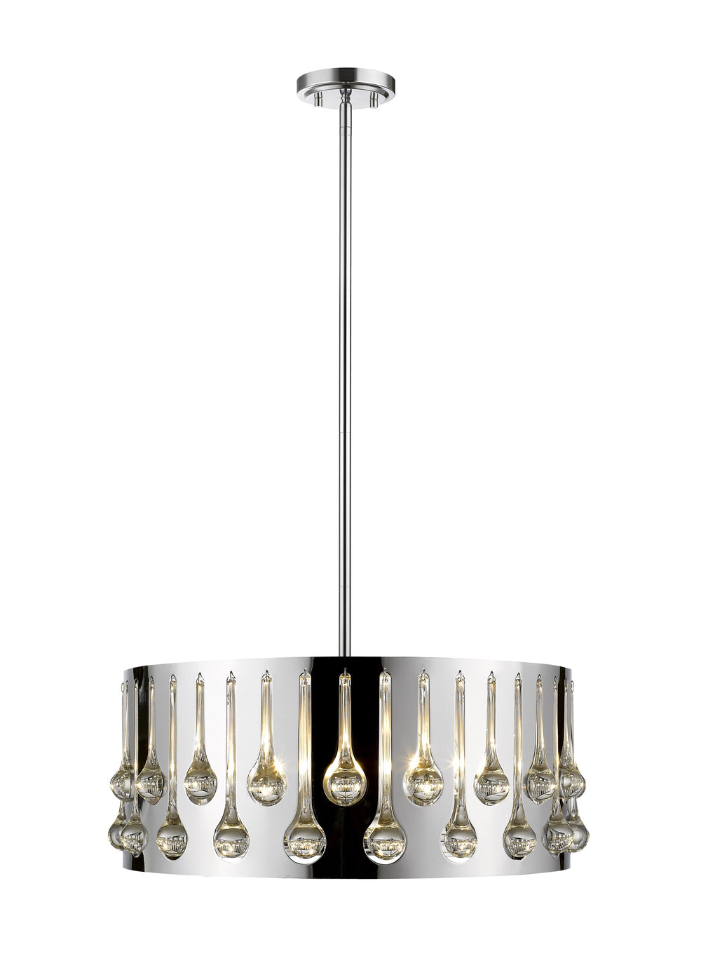 Oberon 5 Light Pendant in Chrome  Finish