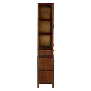 Colonial Hutch, Hand Rubbed Brown