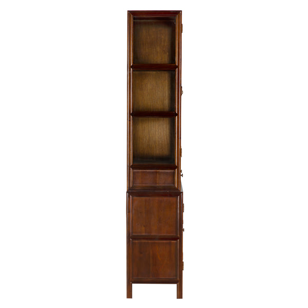 Colonial Hutch, Hand Rubbed Brown