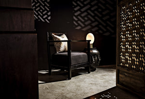 Multi-Face Stool, Black Fiber Cement