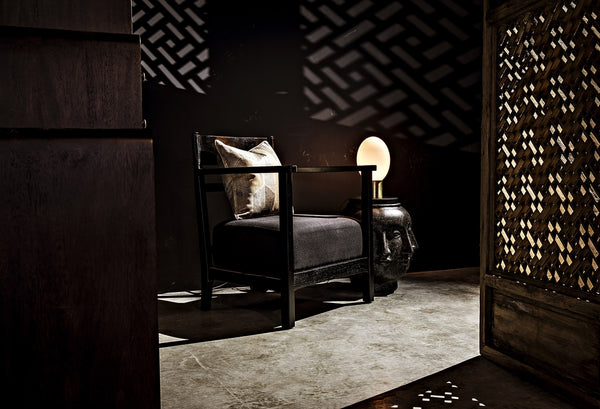 Multi-Face Stool, Black Fiber Cement