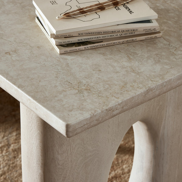 Eliza Desk in White Oak'