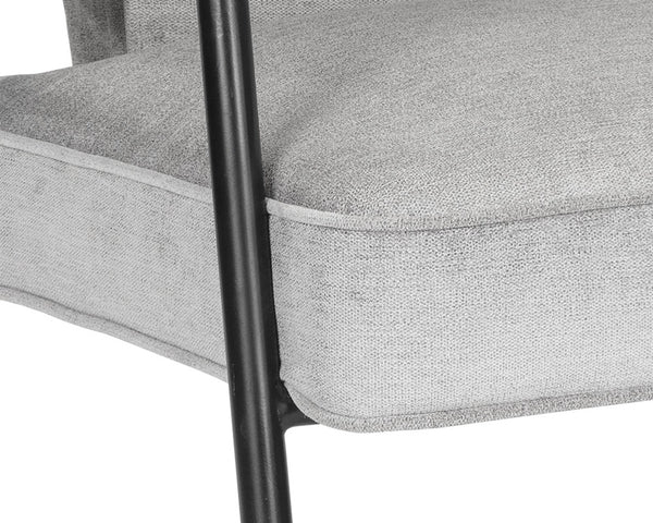 DEROME LOUNGE CHAIR - POLO CLUB STONE