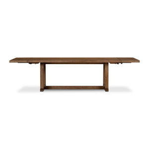 Otto Extension Dining Table In Honey Pine