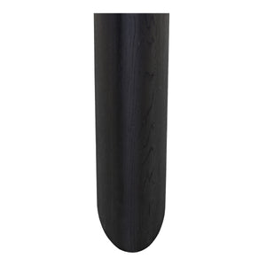 Moe's William Dining Table Black with Herringbone Pattern