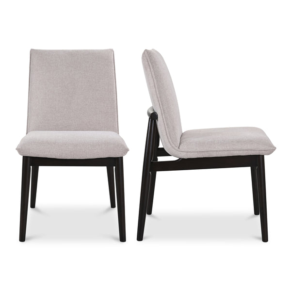 Moe's Charlie Dining Chair Beige – Set of 2