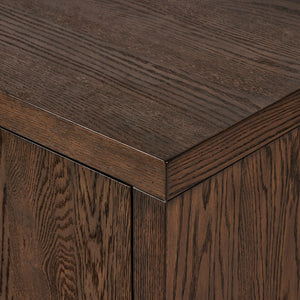 Torrington Media Console In Umber Oak