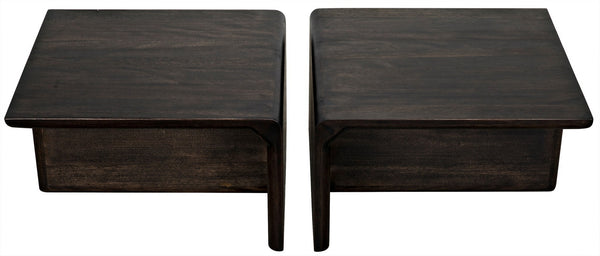Hagen Coffee Table, Ebony Walnut