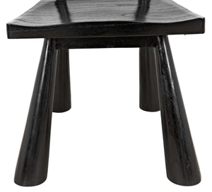 Gilbert Sungkai/Mindi Chair in Charcoal Black