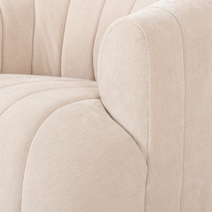 Elliana Swivel Chair - Blamont Cream