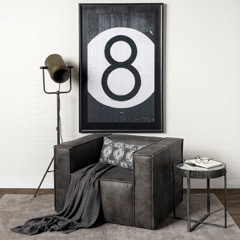 Debdou (61"H) Gold Metal Adjustable Cinema-Style Floor Lamp