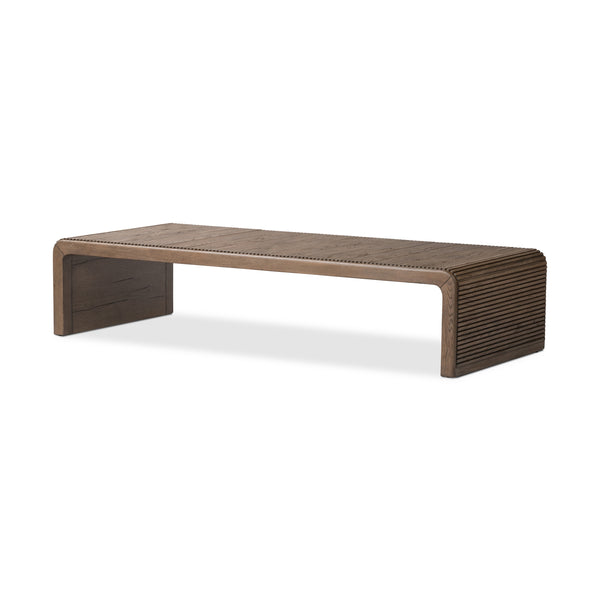 Leo Coffee Table in Rustic Grey