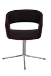Nolita Chair In Black Leather