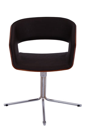 Nolita Chair In Black Leather