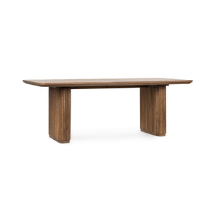 Classic Home Vander Solid Wood Dining Table in Oak