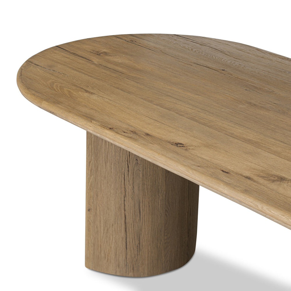 Paden Dining Table - Worn Oak Veneer