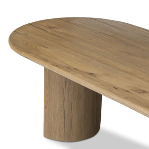 Paden Dining Table - Worn Oak Veneer