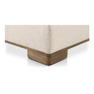 June Modular Ottoman in Oatmeal