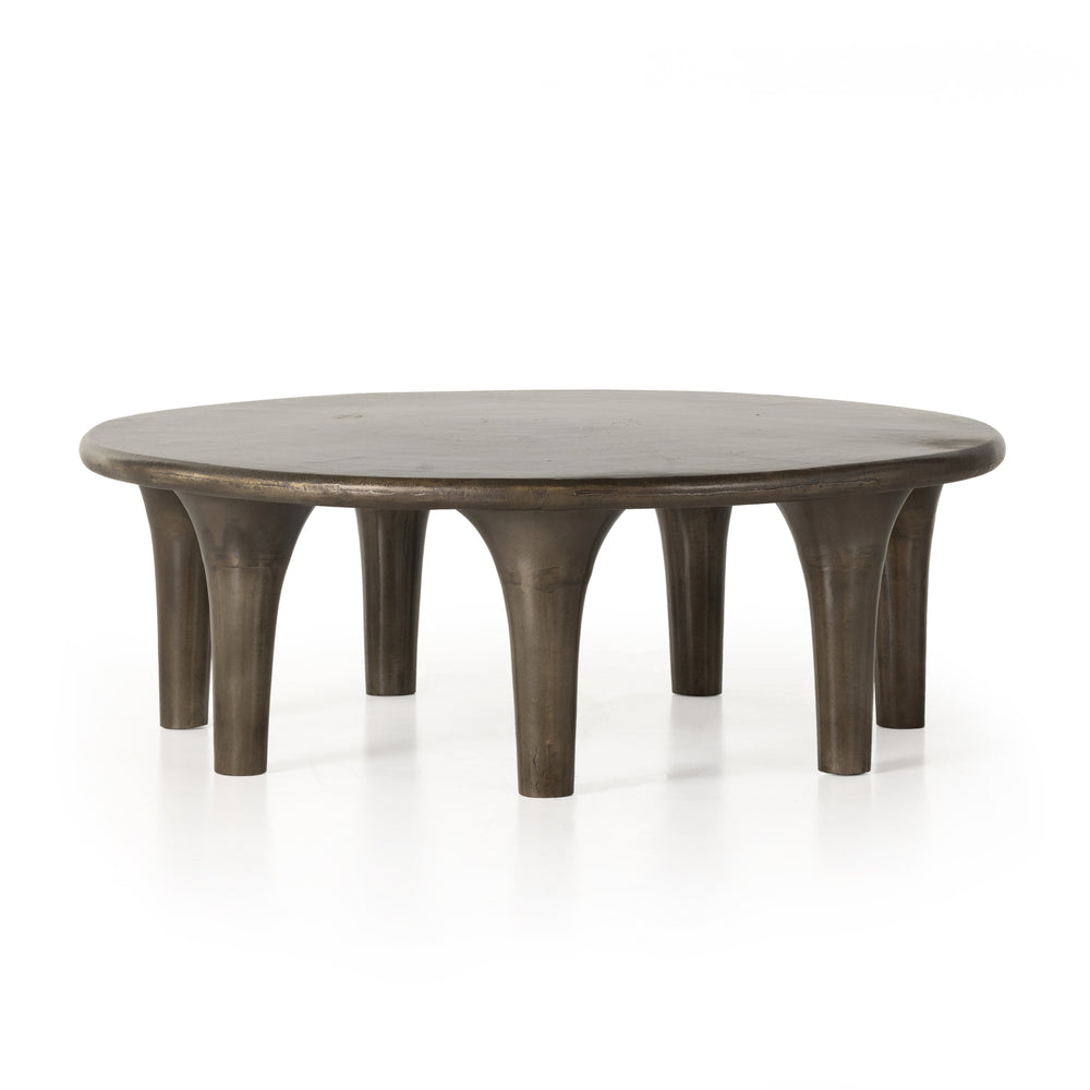 Kelden Coffee Table In Aged Bronze