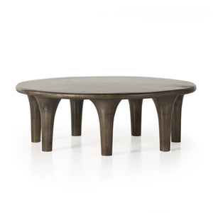 Kelden Coffee Table In Aged Bronze