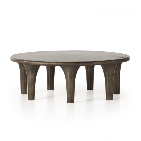 Kelden Coffee Table In Aged Bronze