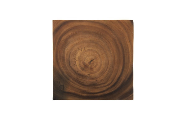 Inverted Pyramid Side Table, Natural