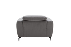 Divine Grey Fabric Chair