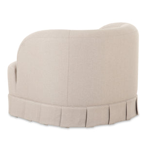 Moe's Maren Swivel Chair in Beige