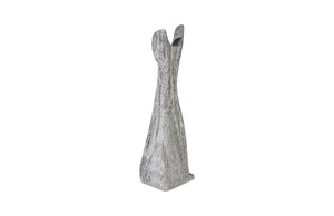 Cat Sculpture, Grey Stone, Small