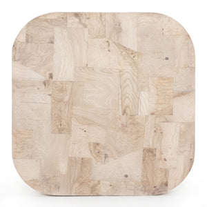 Blanco Coffee Table In Bleached Burl