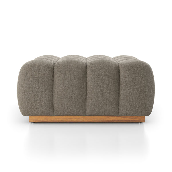 Roma Outdoor Ottoman Piece In Alessi Fawn