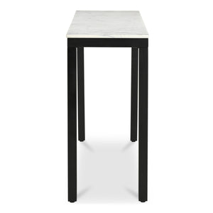 Parson Marble Console Table with Iron Frame