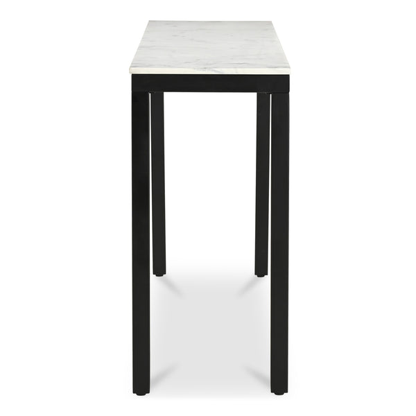 Parson Marble Console Table with Iron Frame