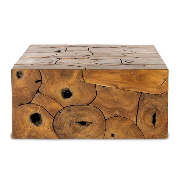 Tomlin Outdoor Coffee Table In Teak Root