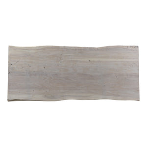 Evans Dining Table in White Acacia Wood