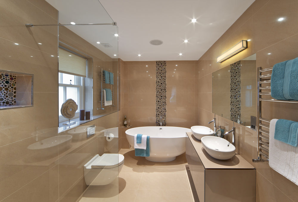 Baden 2 Light Vanity in Chrome Finish