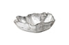Cast Onyx Bowl, Silver Leaf, Smallall