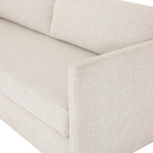 Wickham Sofa Bed In 86.5" In Alameda Snow In Full