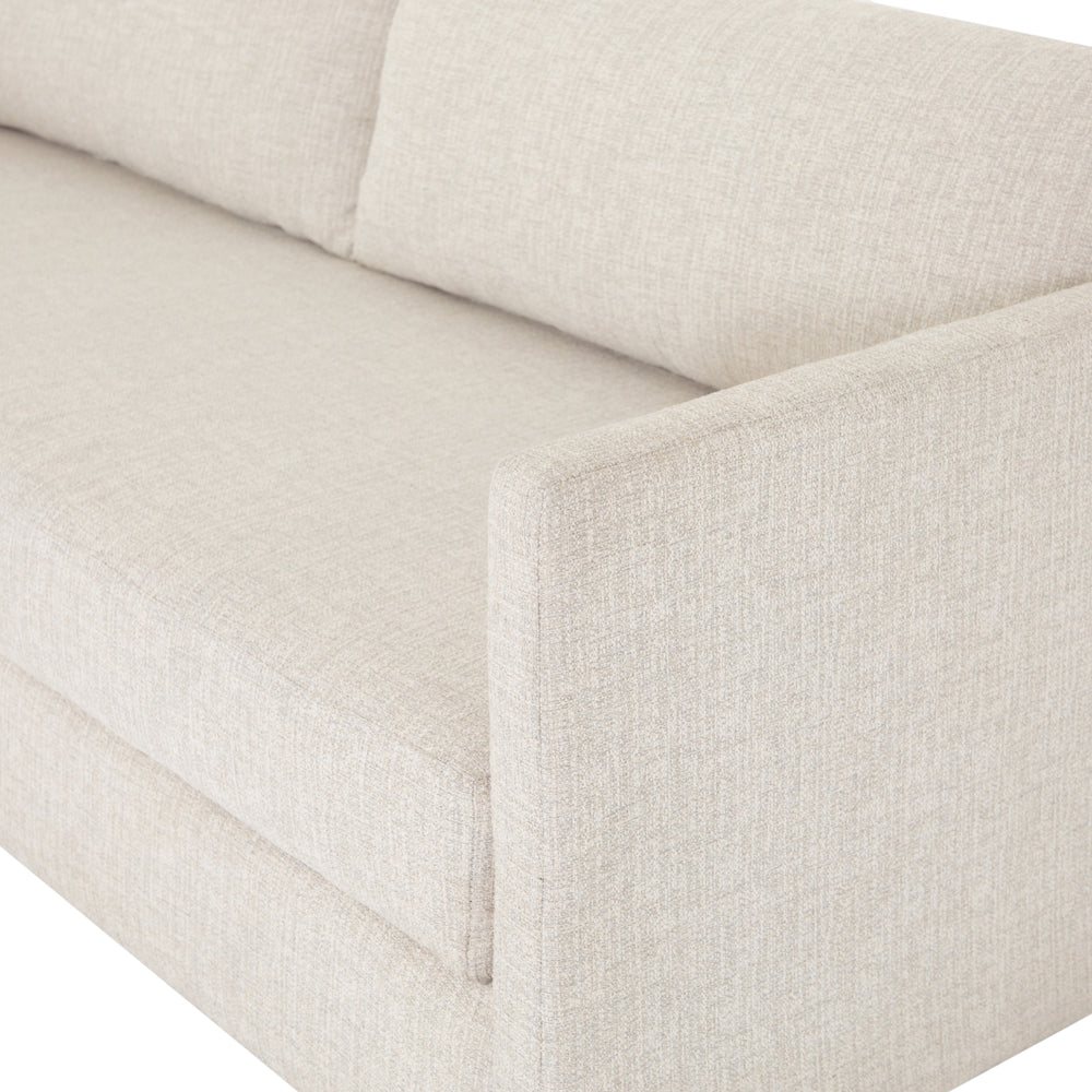 Wickham Sofa Bed In 86.5" In Alameda Snow In Full
