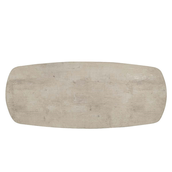 Angus Solid Wood Desk with Storage - Distressed Gray/Antique White