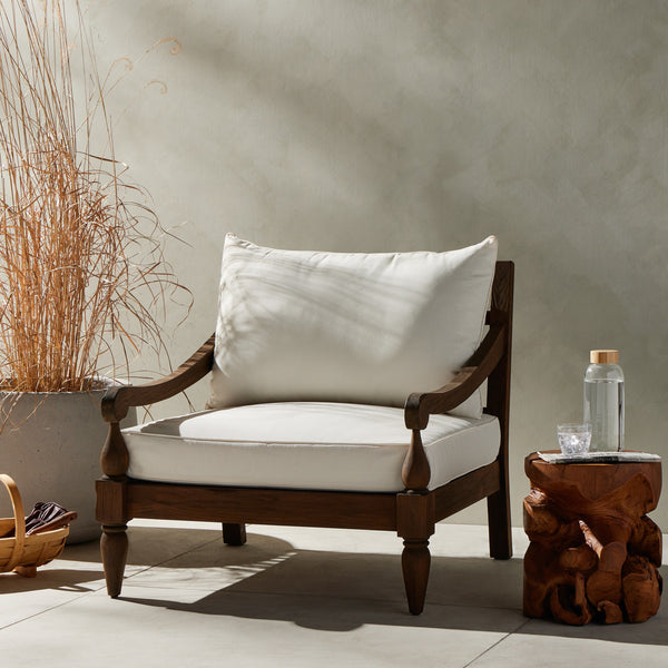 Alameda Outdoor Chair In Heritage Brown