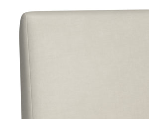 DEAN OFFICE CHAIR - BRUSHED BRASS - MEG IVORY