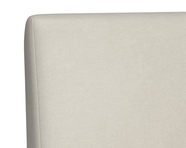 DEAN OFFICE CHAIR - BRUSHED BRASS - MEG IVORY