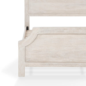 Westmont Solid Wood Queen Bed in Creamwood