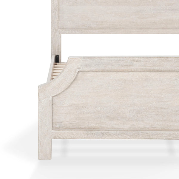 Westmont Solid Wood Queen Bed in Creamwood