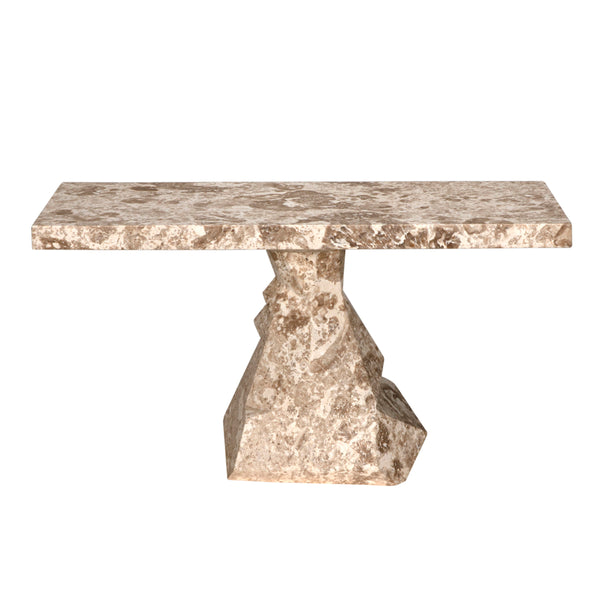 Tilden Console, White Marble