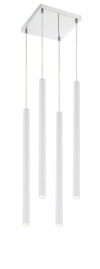 Forest 4 Light Island/Billiard in Chrome Finish