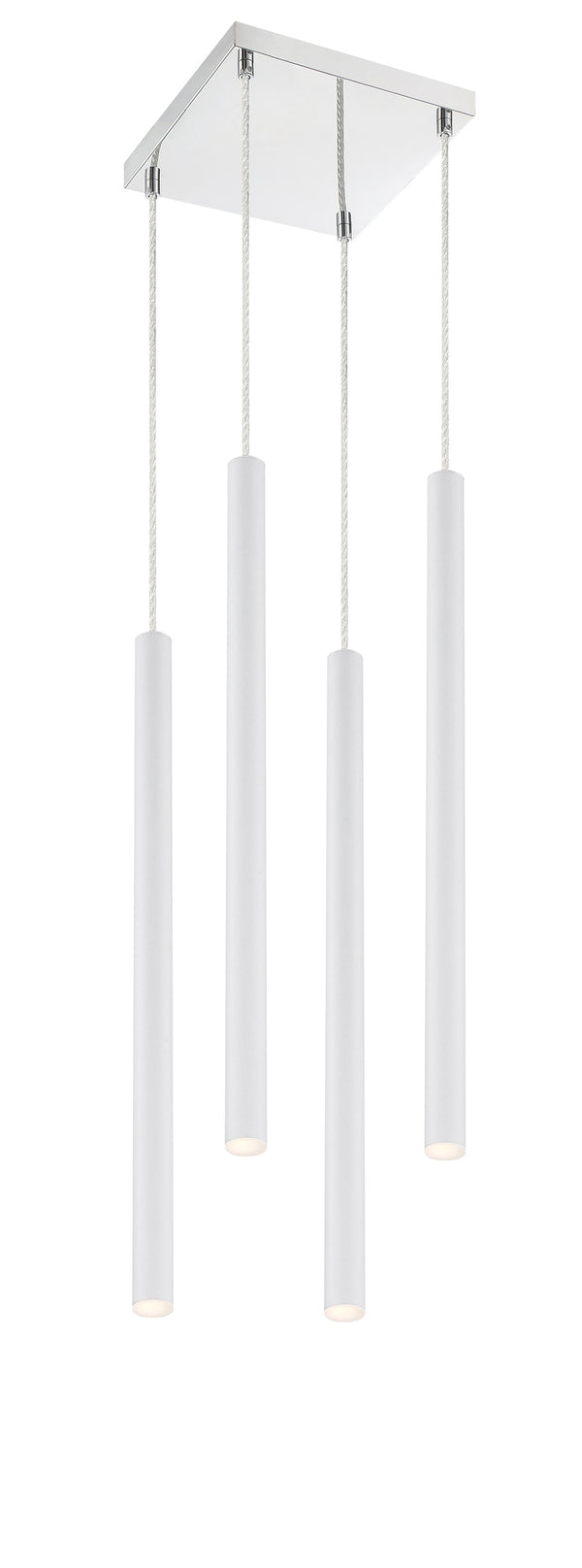 Forest 4 Light Island/Billiard in Chrome Finish
