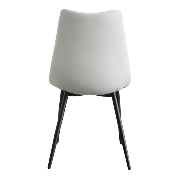 Moe's Alibi Dining Chair Set of 2 in Ivory